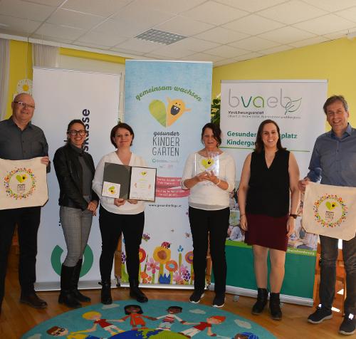 Mehr Informationen zum Thema: Gütesiegel für den Kindergarten Freizeitanlage Spielberg